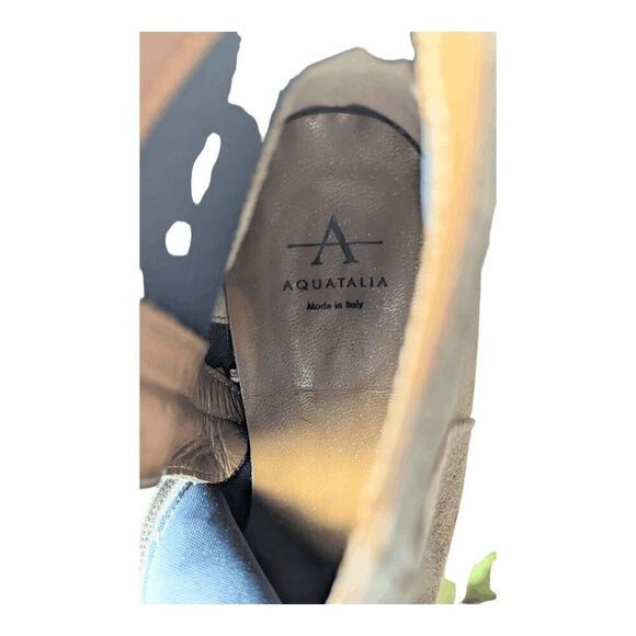 AQUATALIA Fuoco Brown Suede Ankle Boot Size 6.5M - Picture 11 of 11